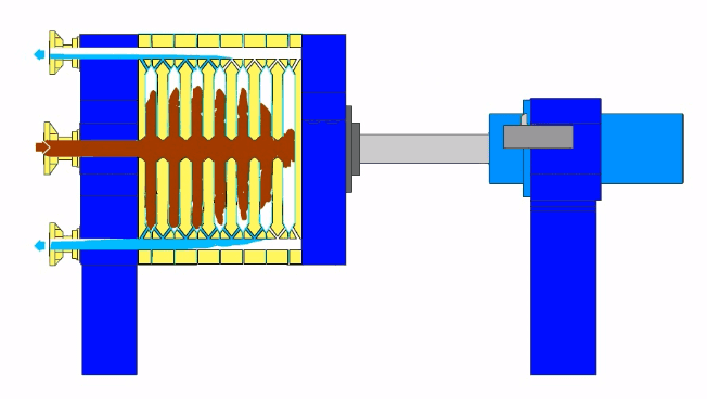 壓濾機過濾流程
